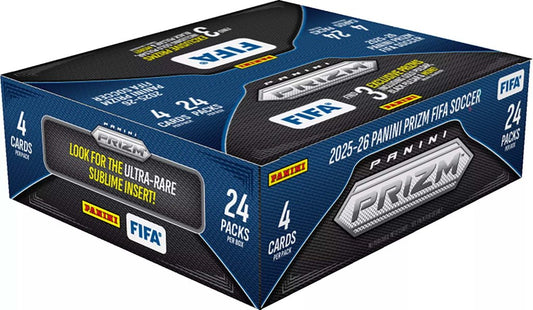 Panini Prizm FIFA Soccer 2025-2026 Counter Display (PRE ORDER AVAILABLE IN-STORE ONLY)!!