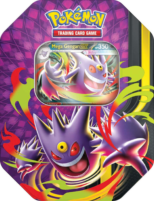 POKÉMON TCG: Mega Moonlight Tin (PRE ORDER AVAILABLE IN-STORE ONLY)!!