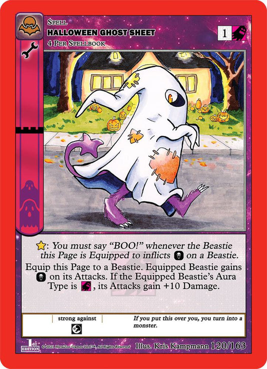 Halloween Ghost Sheet - Nightfall: First Edition - 120/163