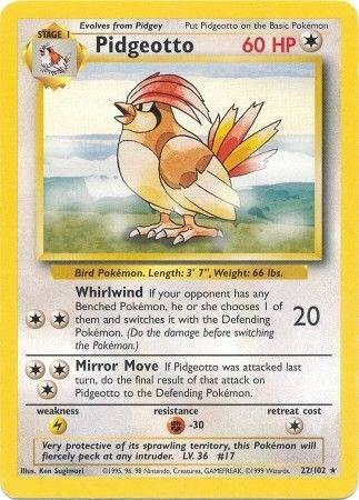 Pidgeotto - Base Set: Unlimited - 22/102