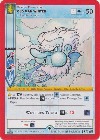 Old Man Winter - Wilderness: First Edition - 18/165