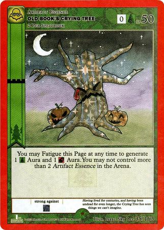 Old Book's Crying Tree - Nightfall: First Edition - 35/163