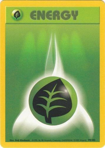Grass Energy - Base Set: Unlimited - 99/102