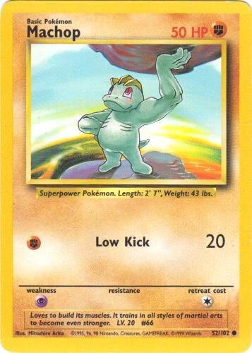 Machop - Base Set: Unlimited - 52/102