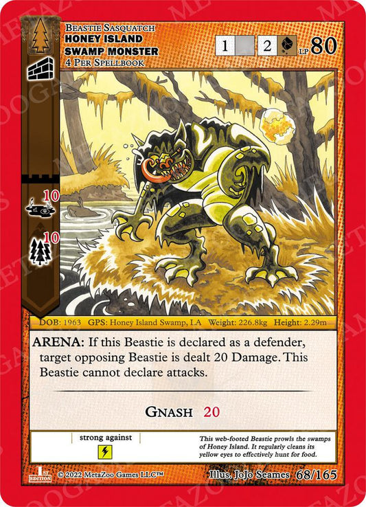 Honey Island Swamp Monster - Wilderness: First Edition - 68/165
