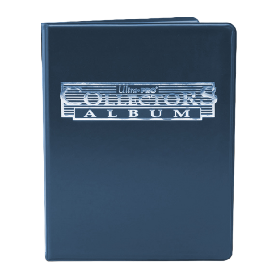 ULTRA PRO 9-Pocket Navy Collectors Portfolio