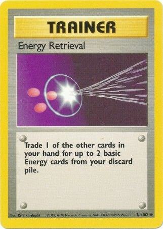Energy Retrieval - Base Set: Unlimited - 81/102