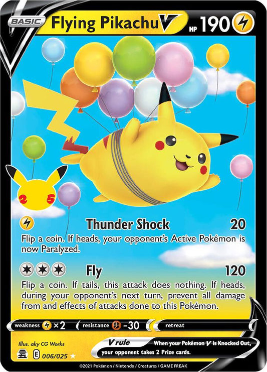 Flying Pikachu V - Celebrations: 6/25