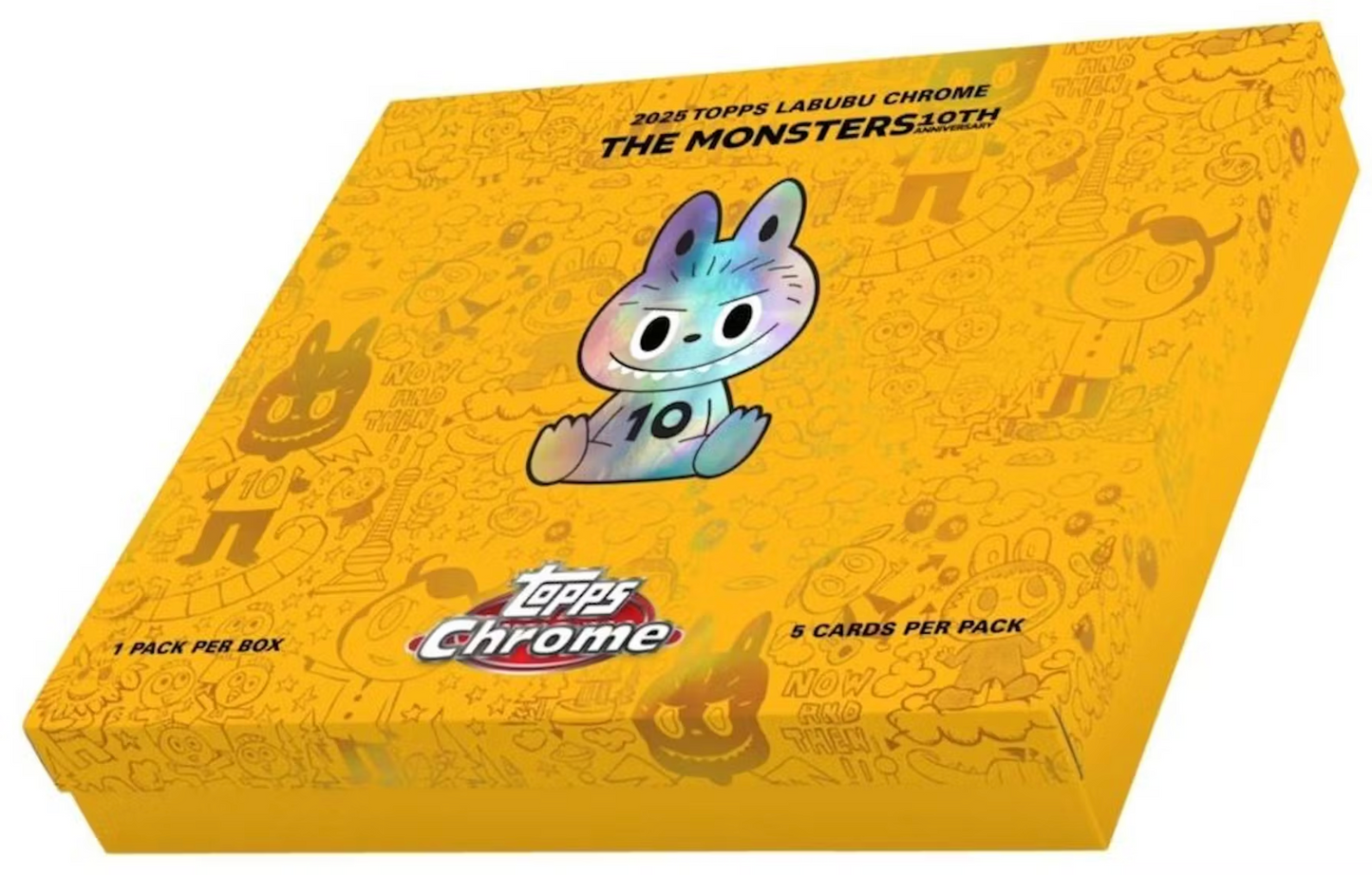 Topps Labubu Chrome 10th Anniversary 2025