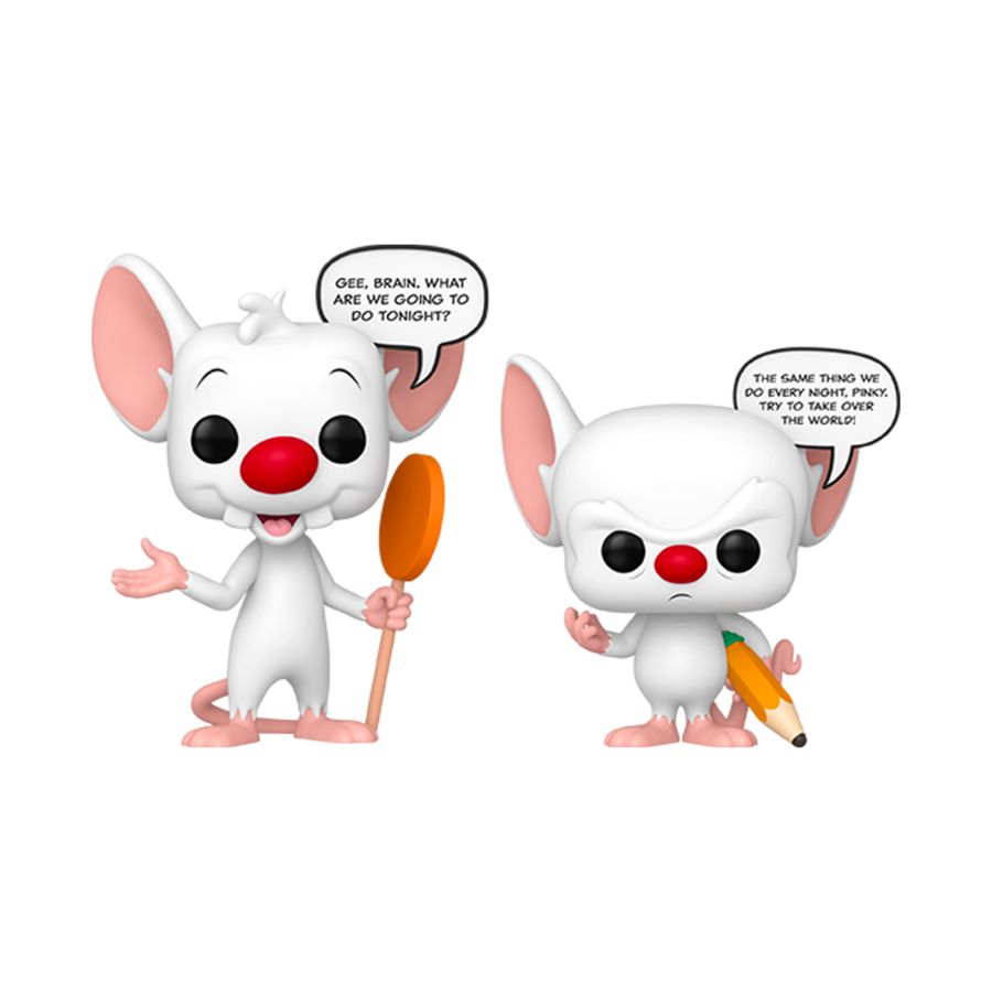 Miscellaneous: Pinky & The Brain Pop! Vinyl 2PK