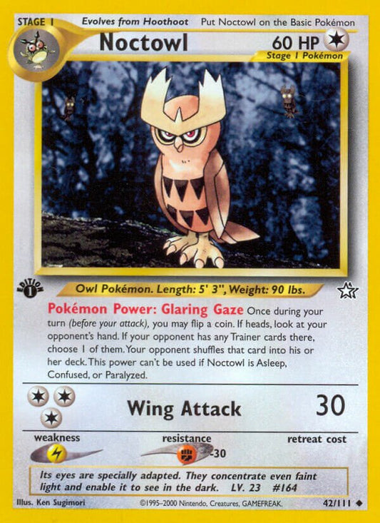 Noctowl - Neo Genesis: First Edition - 42/111