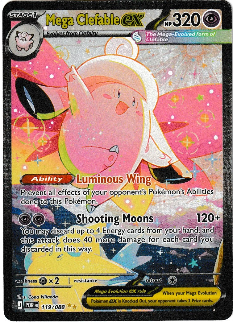 Mega Clefable ex  - Perfect Order: 119/088