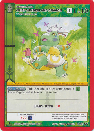 Chibi Cumberland Dragon - Wilderness: First Edition - 42/165