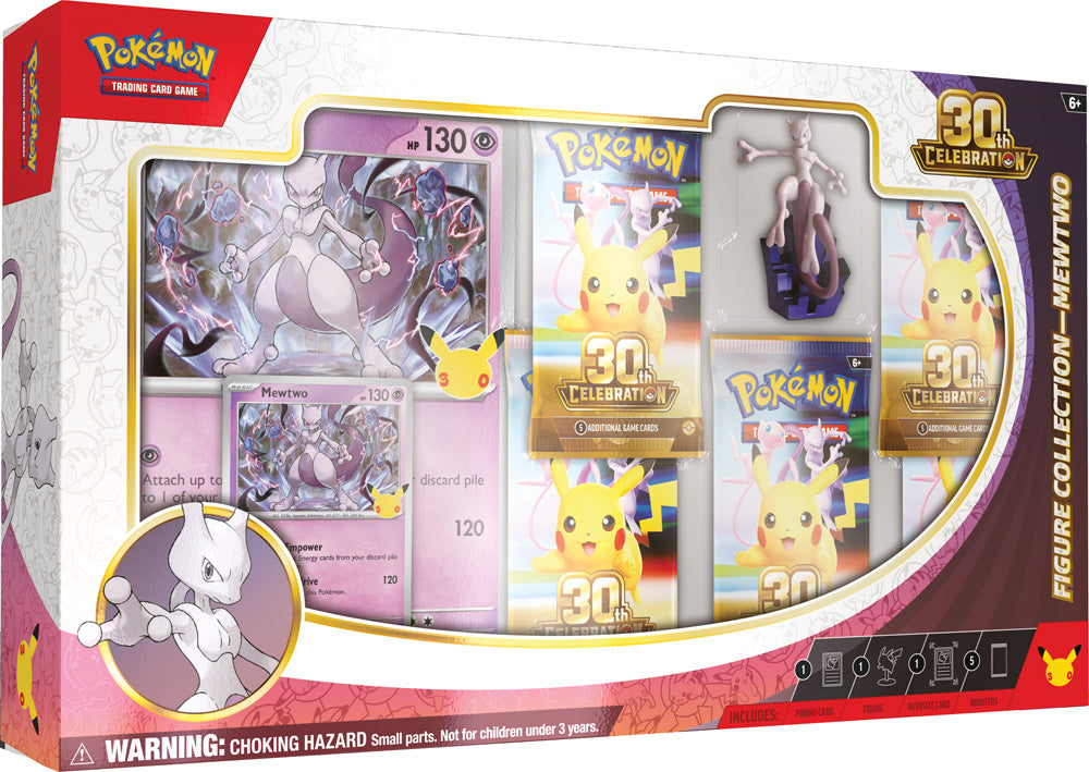 Pokémon TCG: 30th Celebration Figure Collection - Mew / Mewtwo (PRE ORDER)!!