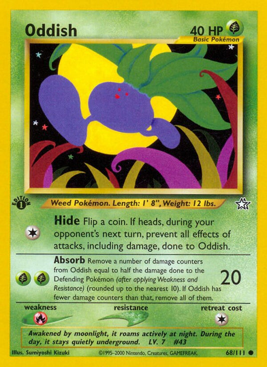 Oddish - Neo Genesis: First Edition - 68/111