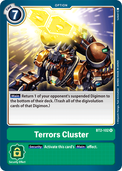 Terrors Cluster - Release Booster Ver 1.0