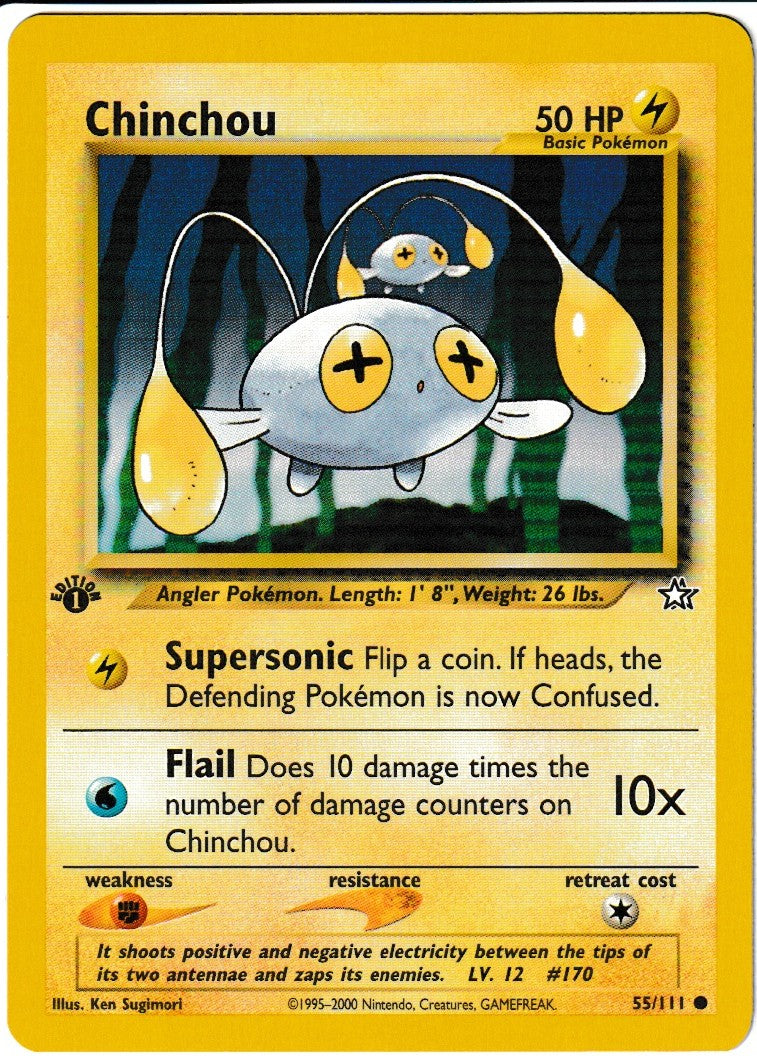 Chinchou - Neo Genesis: First Edition - 55/111