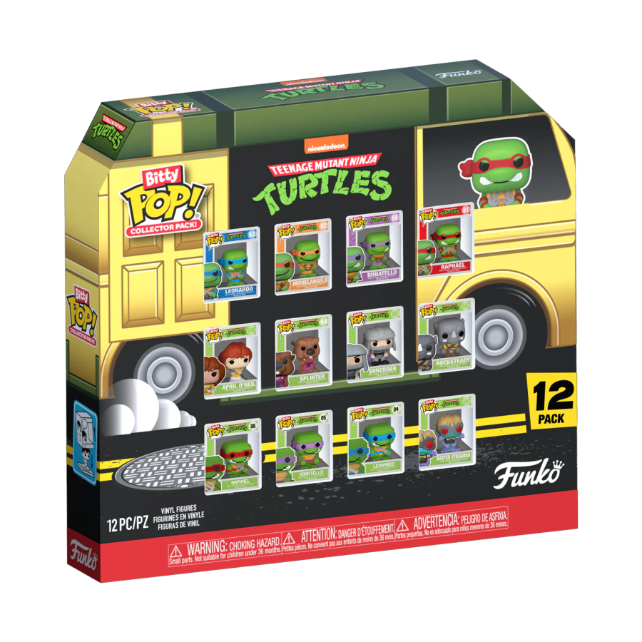 Movies: Teenage Mutant Ninja Turtles - Party Wagon Pop! Vinyl