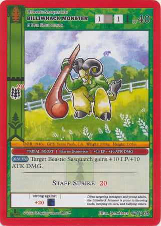 Billiwhack Monster - Wilderness: First Edition - 47/165