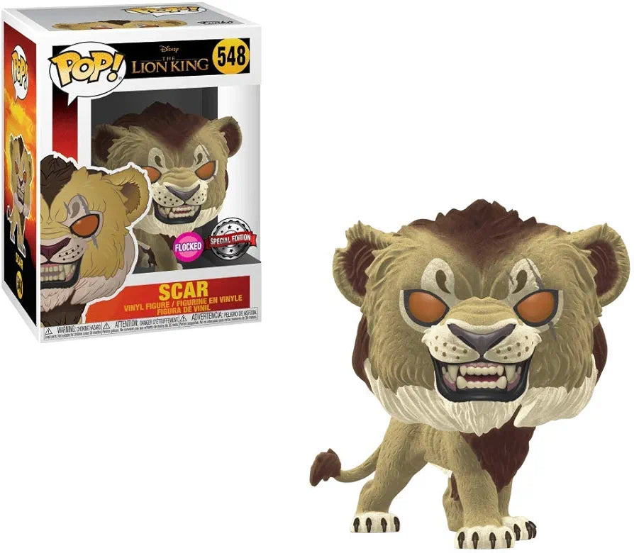 Disney: Scar (Flocked) Pop! Vinyl