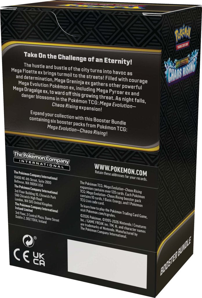 Pokémon TCG: Chaos Rising Booster Bundle