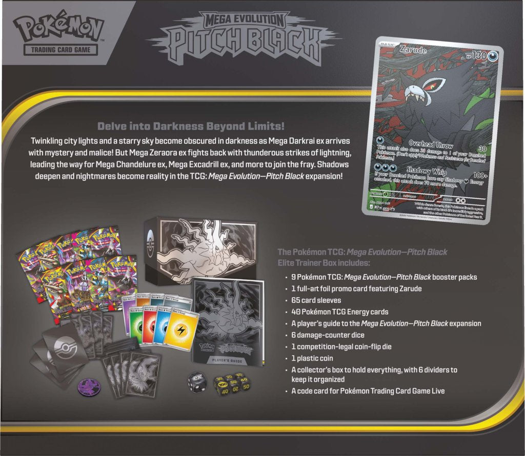 POKÉMON TCG: Pitch Black Elite Trainer Box