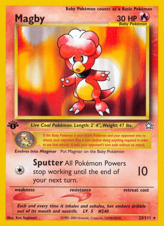 Magby - Neo Genesis: First Edition - 23/111