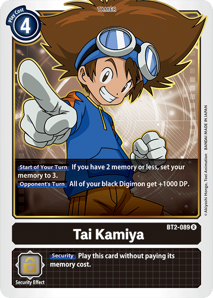 Tai Kamiya - Release Booster Ver 1.0