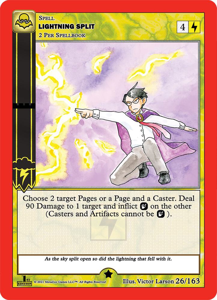 Lightning Split - Nightfall: First Edition - 26/163