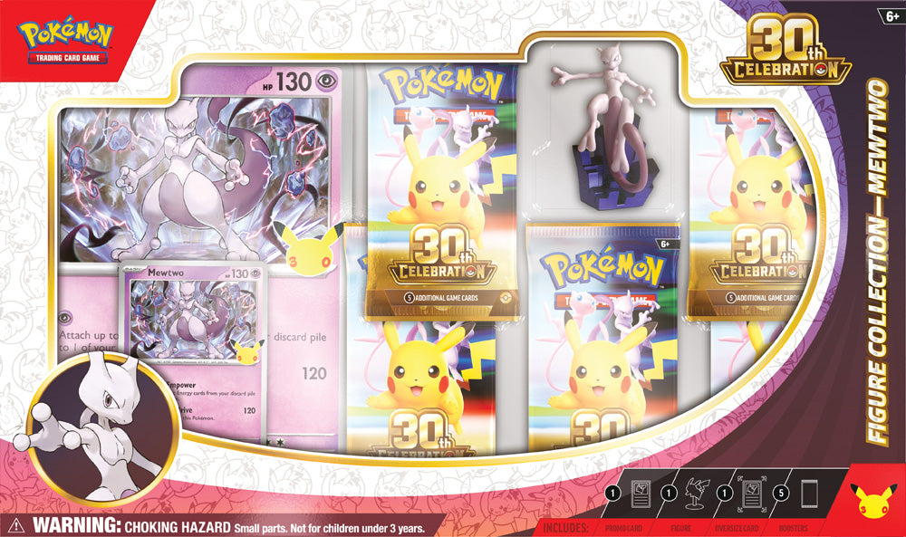 Pokémon TCG: 30th Celebration Figure Collection - Mew / Mewtwo (PRE ORDER)!!