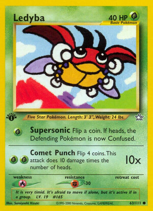 Ledyba - Neo Genesis: First Edition - 63/111