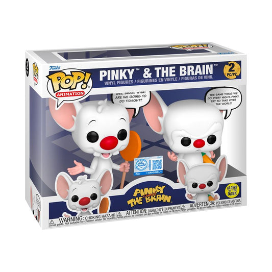Miscellaneous: Pinky & The Brain Pop! Vinyl 2PK