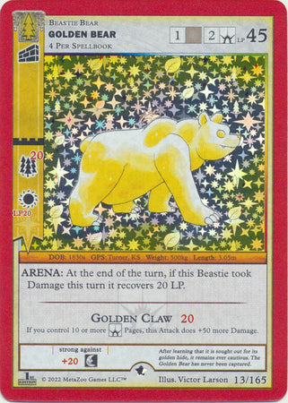 Golden Bear - Wilderness: First Edition - 13/165