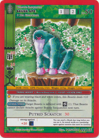 Skunk Ape - Wilderness: First Edition  - 45/165