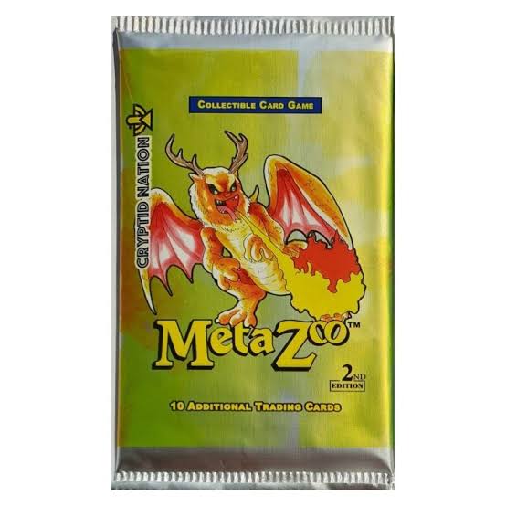 MetaZoo TCG Cryptid Nation 2nd Edition Booster Pack