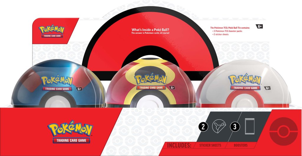 Pokémon TCG: Poké Ball Tin (PRE ORDER)!!