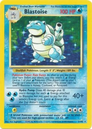Blastoise - Base Set: Unlimited - 2/102