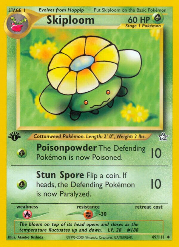 Skiploom - Neo Genesis: First Edition - 49/111
