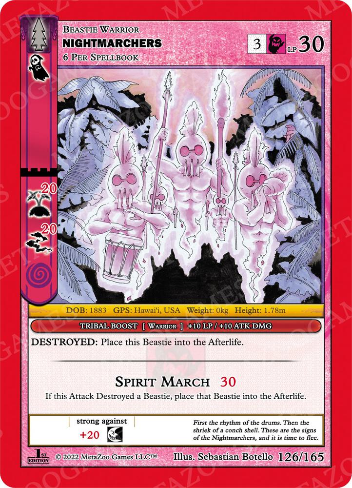 Nightmarchers - Wilderness: First Edition - 126/165
