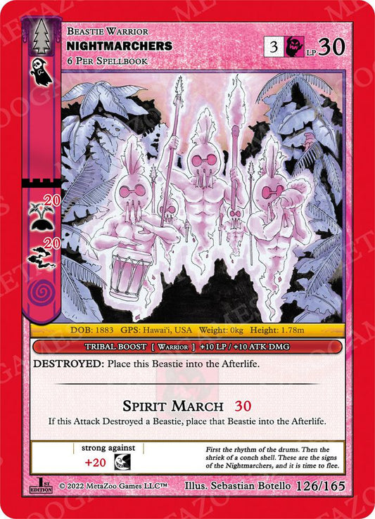 Nightmarchers - Wilderness: First Edition - 126/165