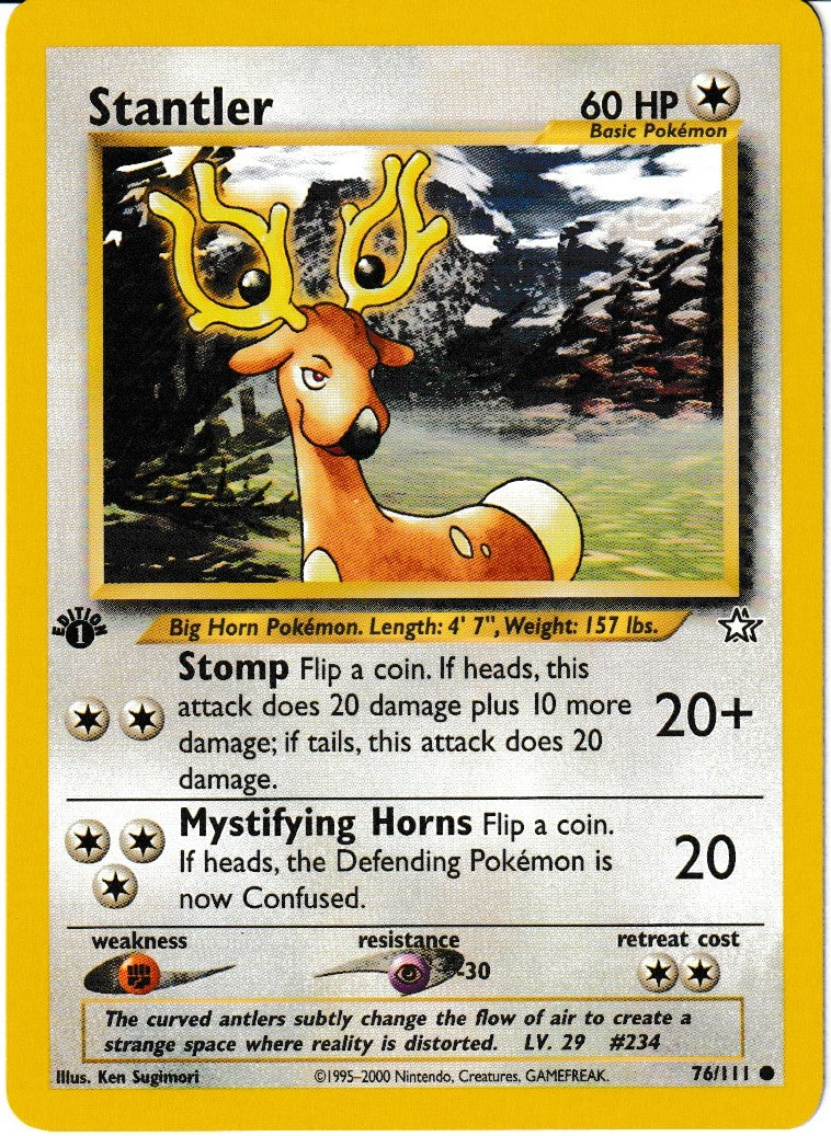 Stantler - Neo Genesis: First Edition - 76/111