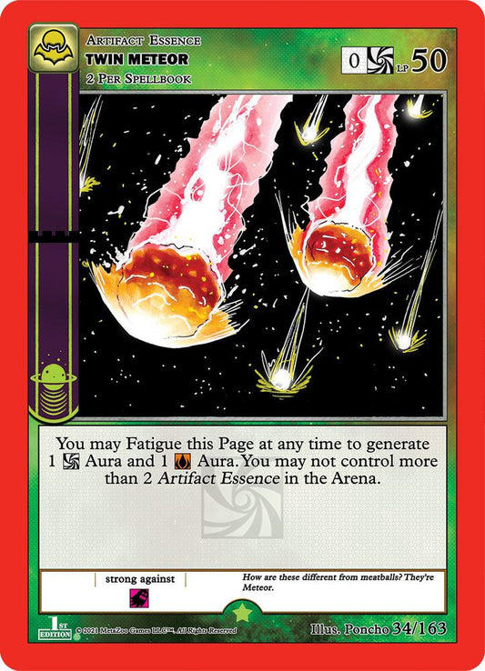 Twin Meteor - Nightfall: First Edition - 34/163