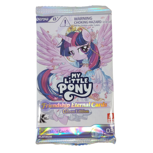 My Little Pony TCG: Friendship Eternal Foil Card Pack - Moon Edition Booster Pack (PRE ORDER AVAILABLE IN-STORE ONLY)!!