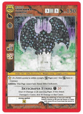 Frank Shaw's Gargoyle - Nightfall: First Edition - 9/163