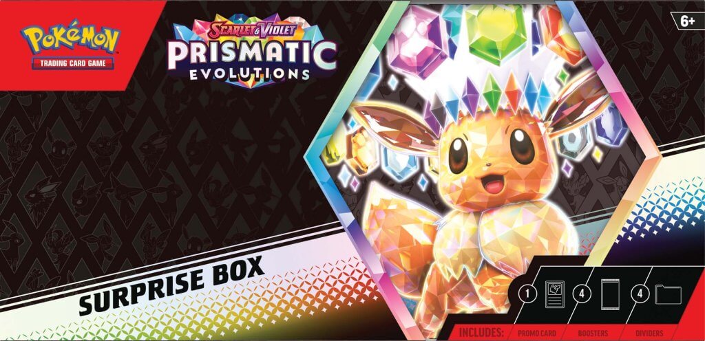 POKÉMON TCG: Prismatic Evolutions Surprise Box