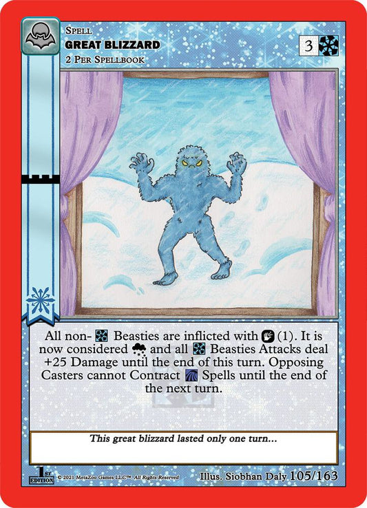 Great Blizzard - Nightfall: First Edition - 105/163