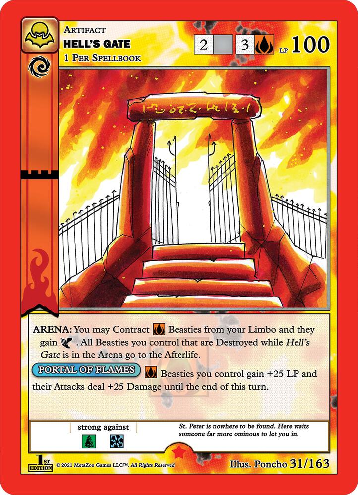 Hell's Gate - Nightfall: First Edition - 31/163