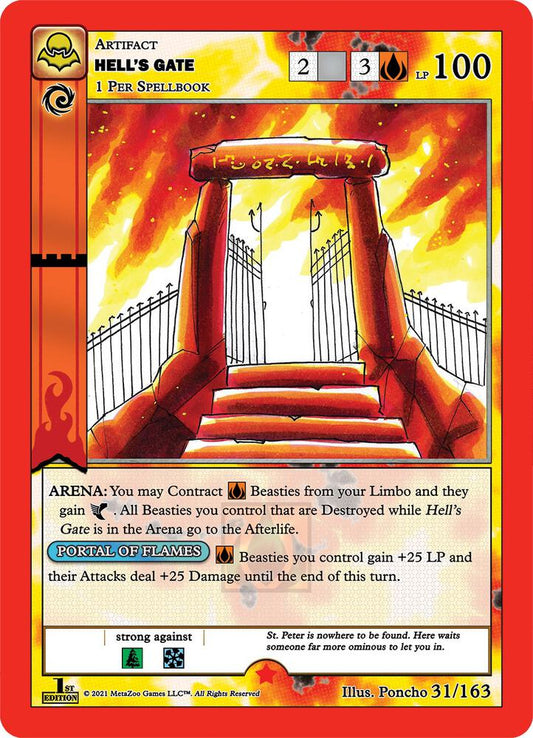 Hell's Gate - Nightfall: First Edition - 31/163