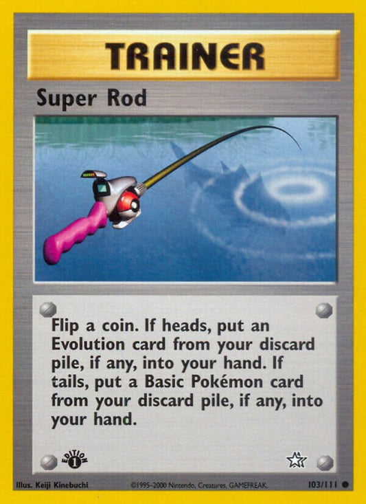 Super Rod - Neo Genesis: First Edition - 103/111