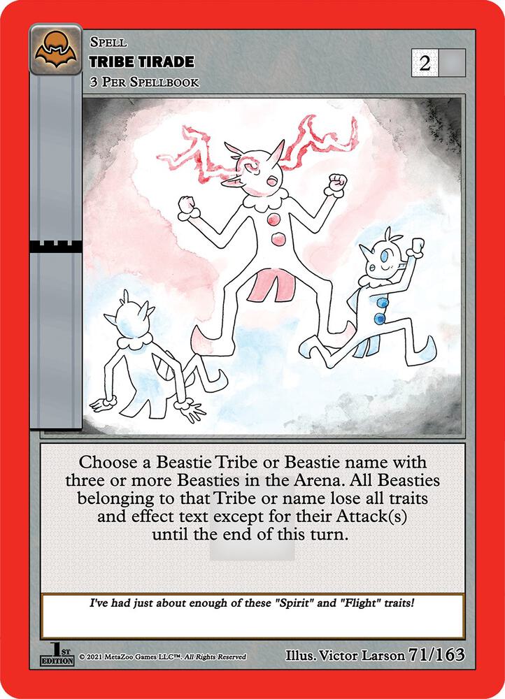 Tribe Tirade - Nightfall: First Edition - 71/163